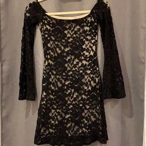 Flower homecoming dress